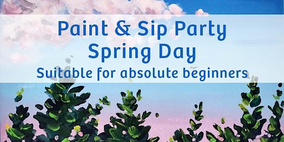 Paint & Sip Party - Spring Day, Milngavie, 9 June 2023 | AllEvents.in