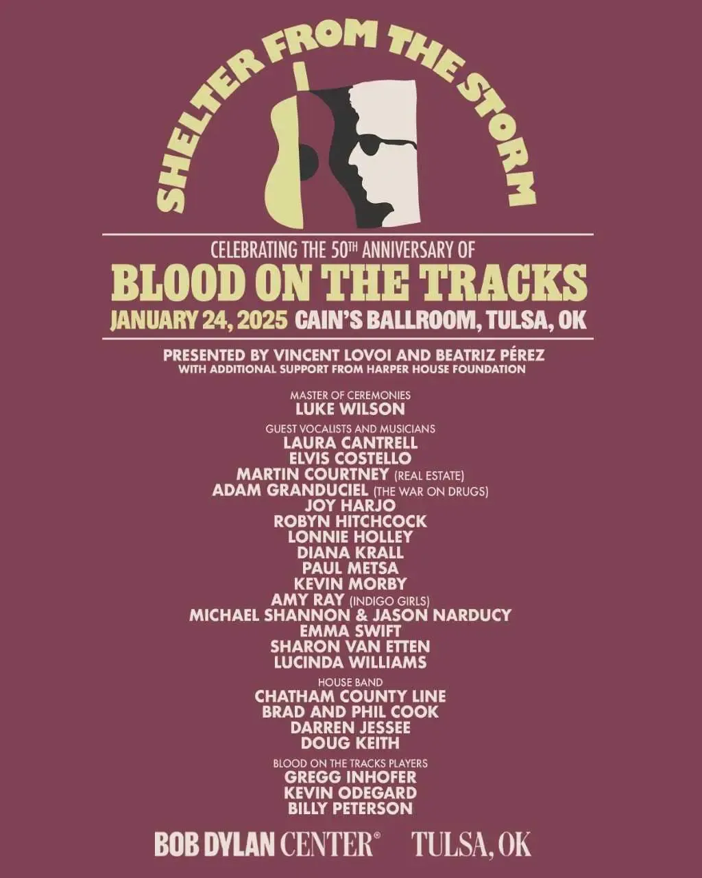Shelter from the Storm - Bob Dylan Tribute at Sacred Heart Music Center, 24 May | Event in Duluth | AllEvents