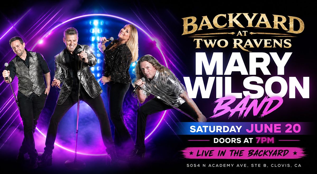 Marie Wilson Band – Live in the Backyard