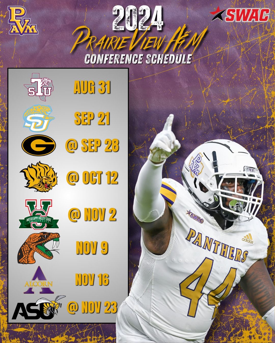 Prairie View A&M Panthers vs. Arkansas-Pine Bluff Golden Lions, 14 November | Event in Prairie View | AllEvents