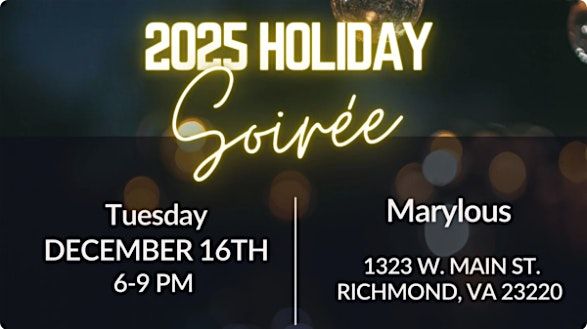 2025  TNI Holiday Soirée, 16 December | Event in Richmond | AllEvents
