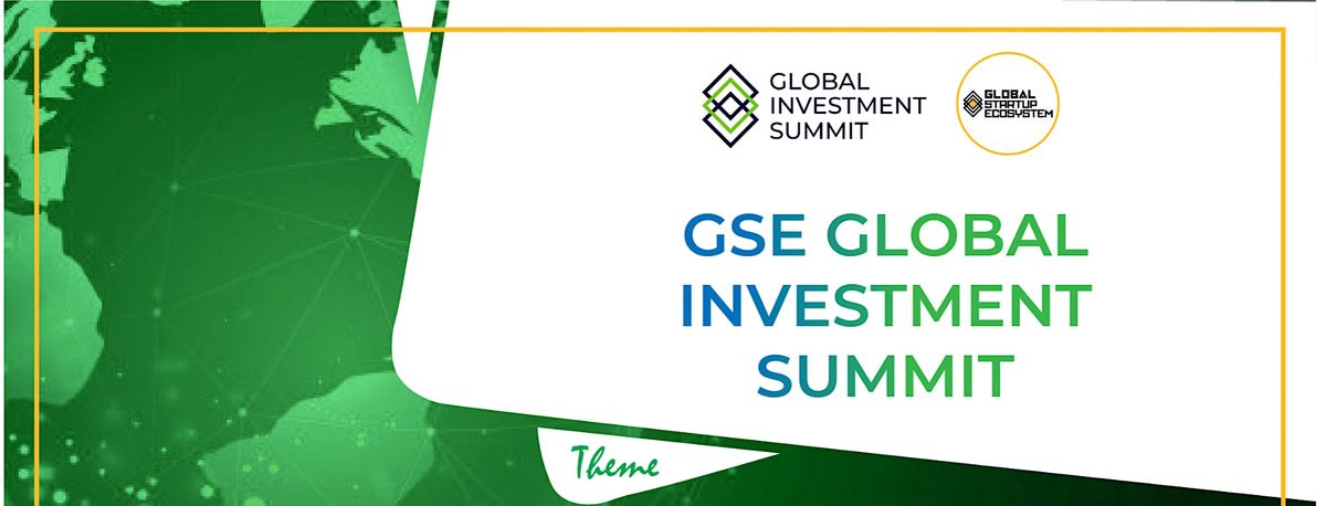 GSE Global Investment Summit 2023, 30 April | Event in New York | AllEvents.in