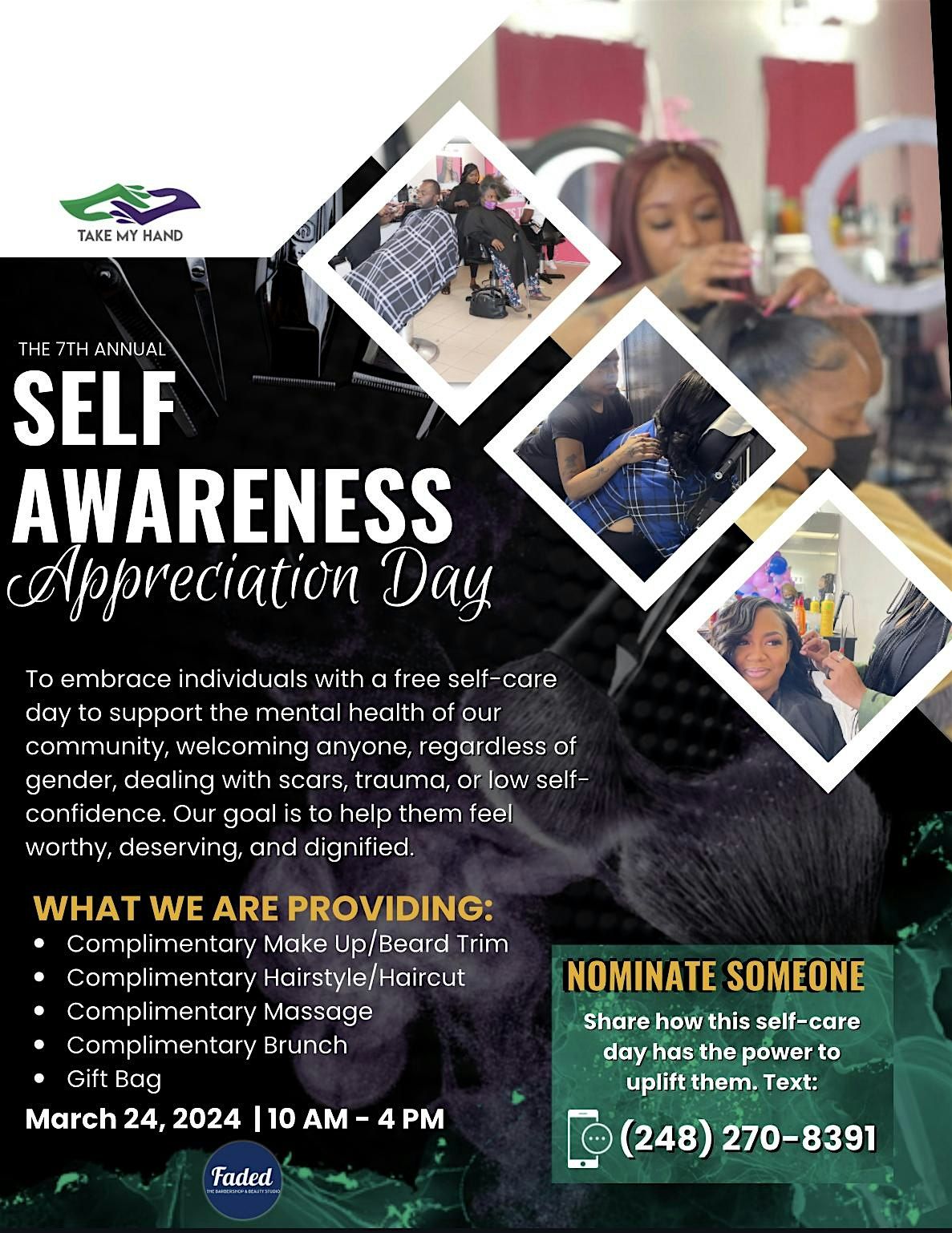 7th Annual SelfAwareness Appreciation Day Nominate Someone, March 24