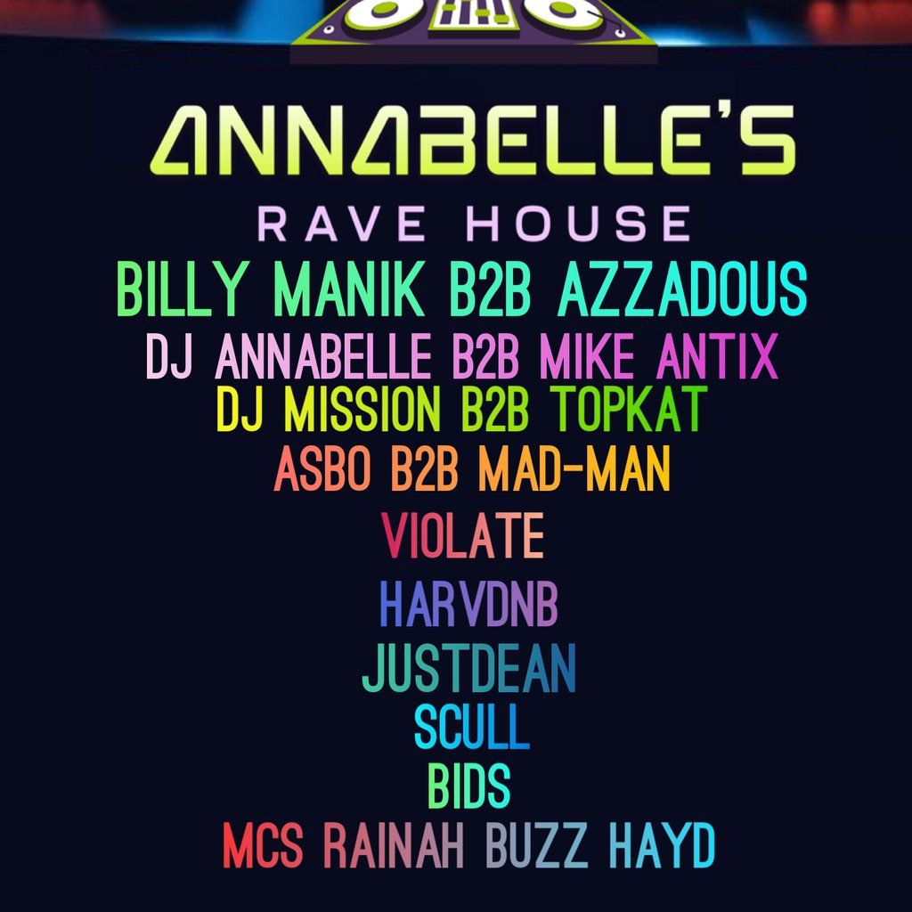 Annabelle's rave house, 17 April | Event in Taunton | AllEvents