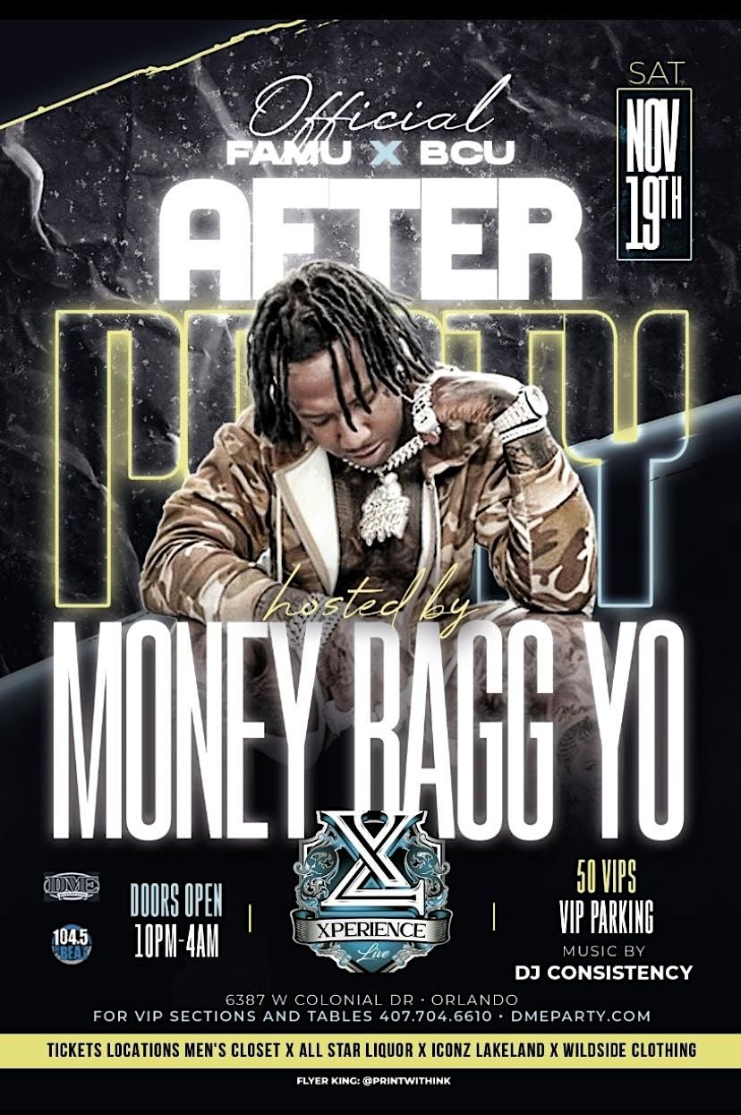 Money Bagg Yo, Xperience Live Event Center, Orlando, November 19 to