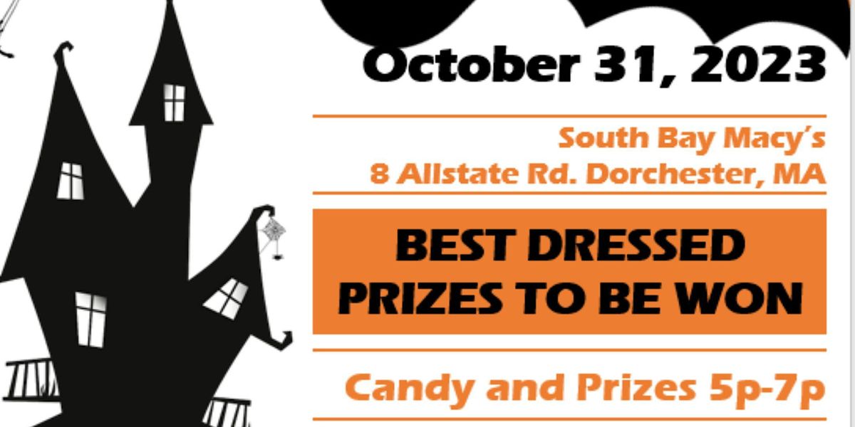 Macys South Bay Halloween, 8 Allstate Rd, Boston, 31 October 2025