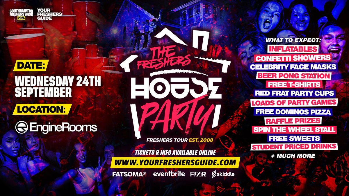 Project X Freshers House Party | Southampton Freshers 2025, 24 September | Event in Southampton | AllEvents