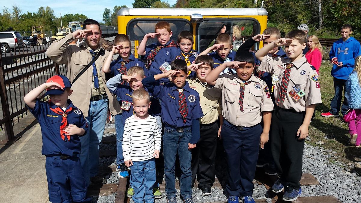 Scouting Train Vip Scouting Around Train Rides, Rochester & Genesee Valley Railroad Museum ...