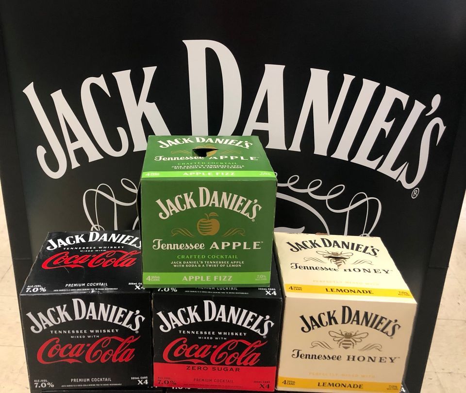 Jack Daniels ReadytoDrink Canned Cocktail Tasting, Bremer's Wine