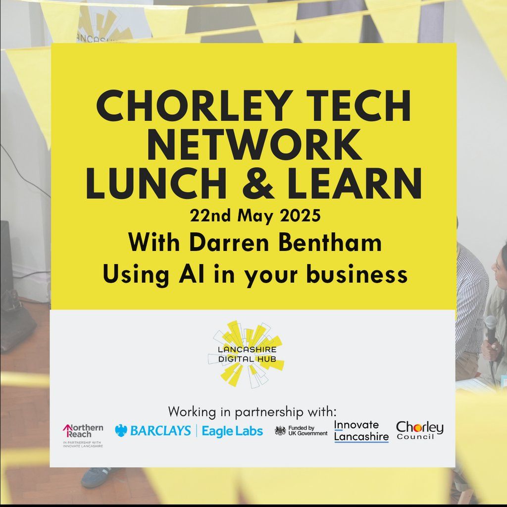 Putting AI To Work in Chorley: with Darren Bentham, 22 May | Event in Chorley | AllEvents