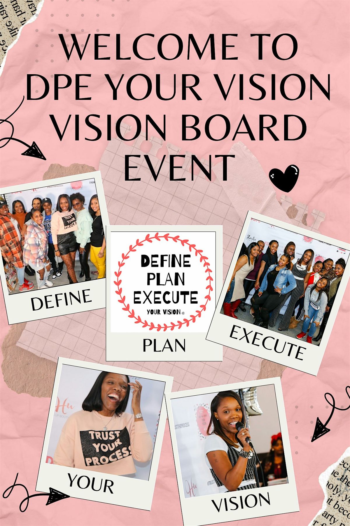 D.P.E. Your Vision 9th Annual Vision Board Event "Reintroduce Yourself", 17 January | Event in Los Angeles