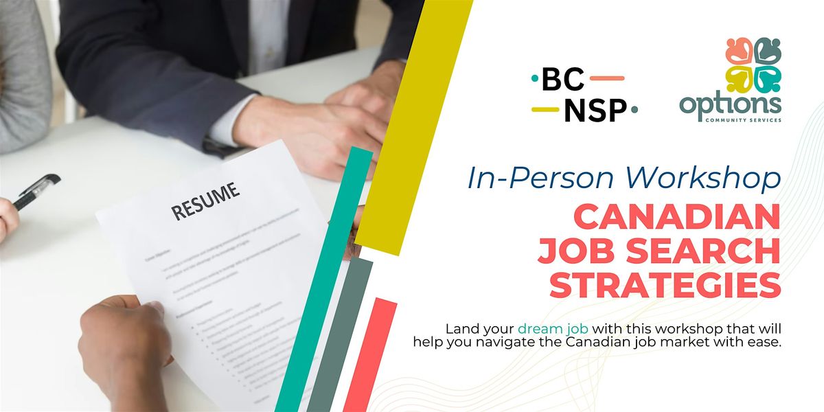 Canadian Job Search Strategies Workshop (In-person) | Event in Surrey | AllEvents