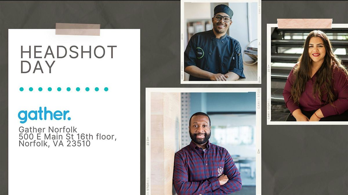 Headshot Day at Gather Norfolk, 18 December | Event in Norfolk | AllEvents
