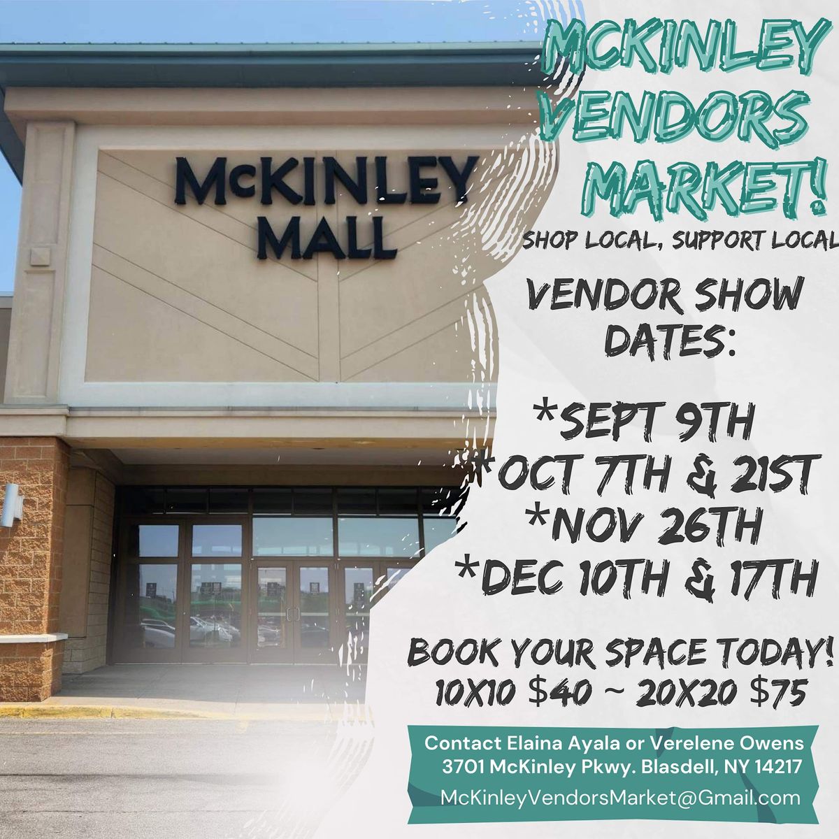 McKinley Vendor’s Market! | Event in Blasdell | AllEvents