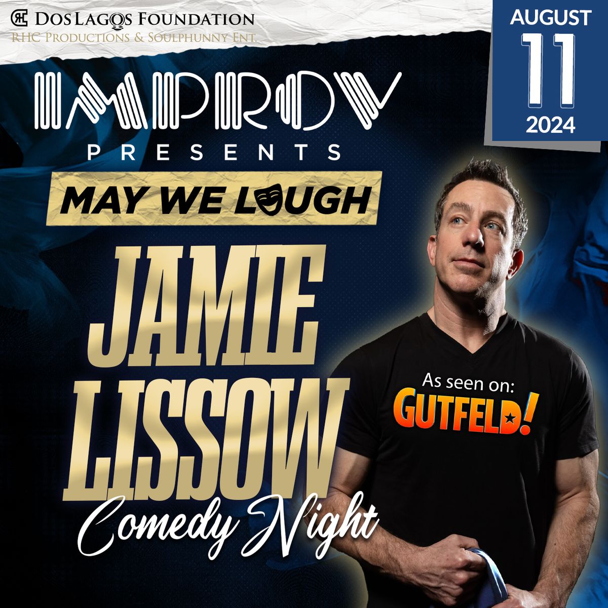 Jamie Lissow at Blue Note Hawaii, 6 September | Event in Honolulu | AllEvents