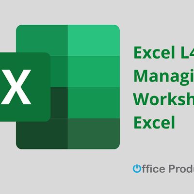 Excel L4-Managing Multiple Worksheets, April 13 2023 | Online Event ...