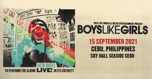 Boys Like Girls Live In Cebu Rescheduled Sm Seaside City Cebu Official October 12 2022 Allevents In Seaside, Or September 2022 Events