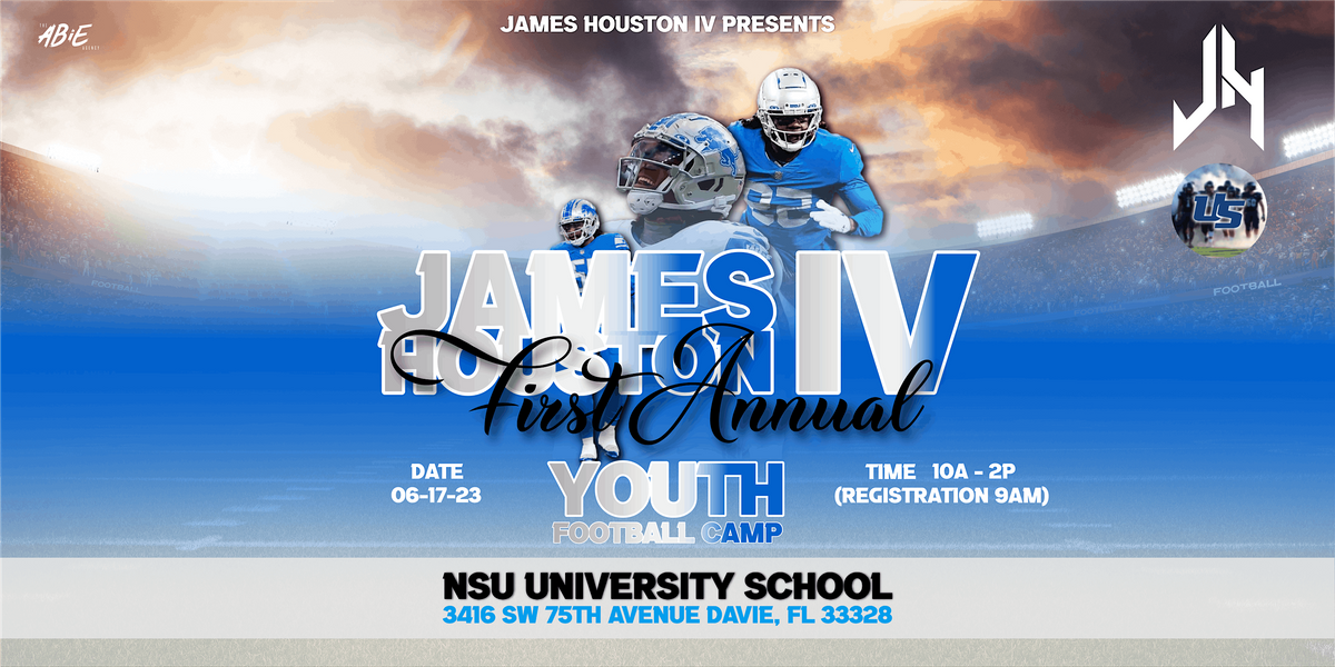 James "The Problem" Houston IV 1st Annual Youth Football Camp, NSU