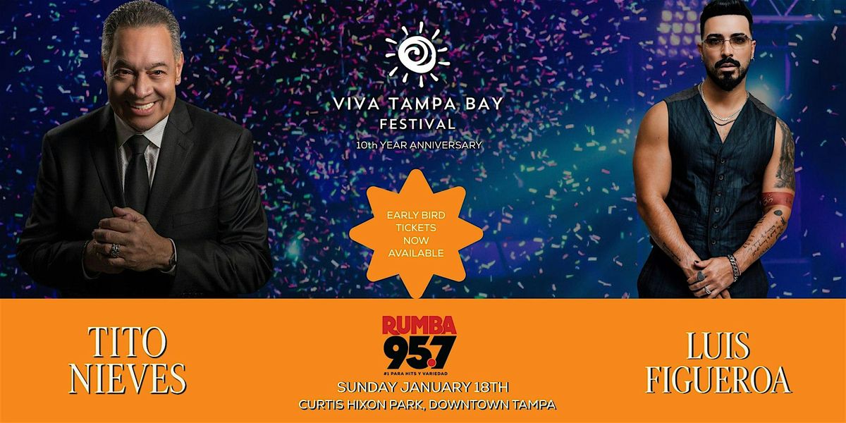 Viva Tampa Bay’s 10th Annual Celebrating Tito Nieves 50th Year in Music, 18 January | Event in Tampa | AllEvents