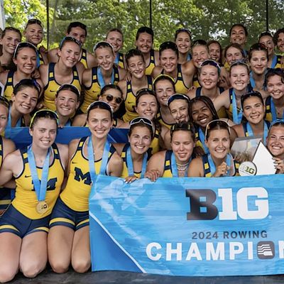 Michigan Rowing 2024 B1G Championship Tailgate and Big House ...