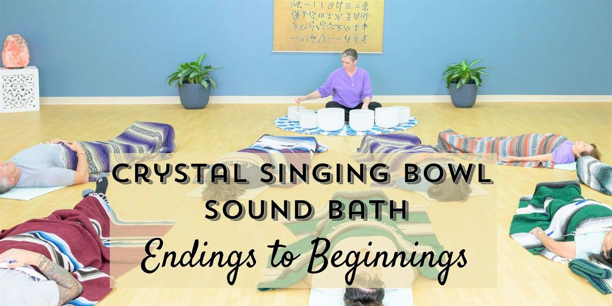 Crystal Singing Bowl Sound Bath: Endings to Beginnings, 28 December | Event in Magnolia | AllEvents