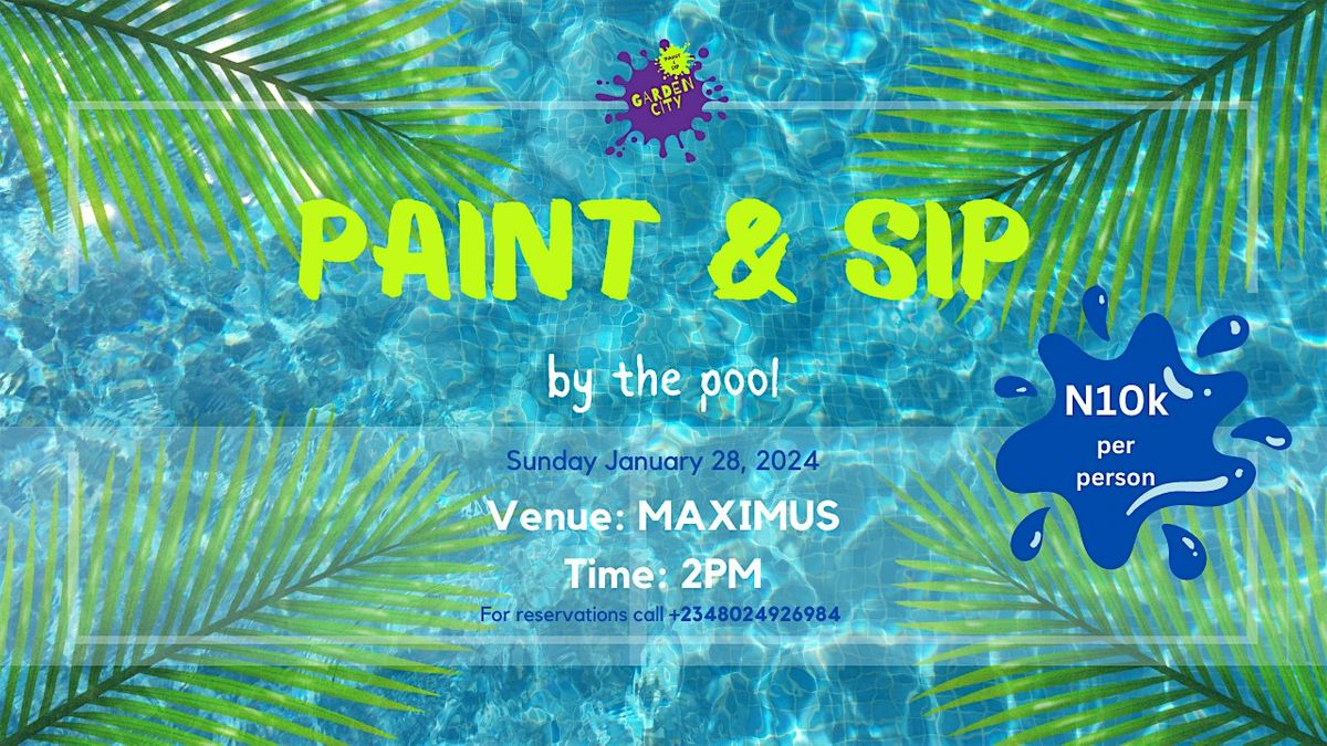 Garden City Paint and Sip, Maximus, Port Harcourt, January 28 2024