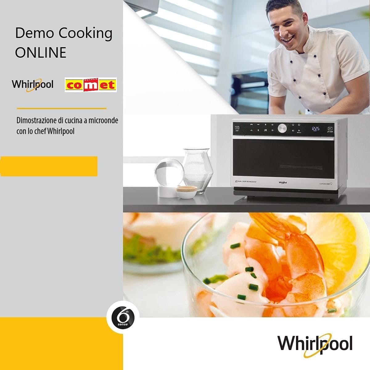 Corso di Cucina con Microonde Whirlpool \u0026 COMET \