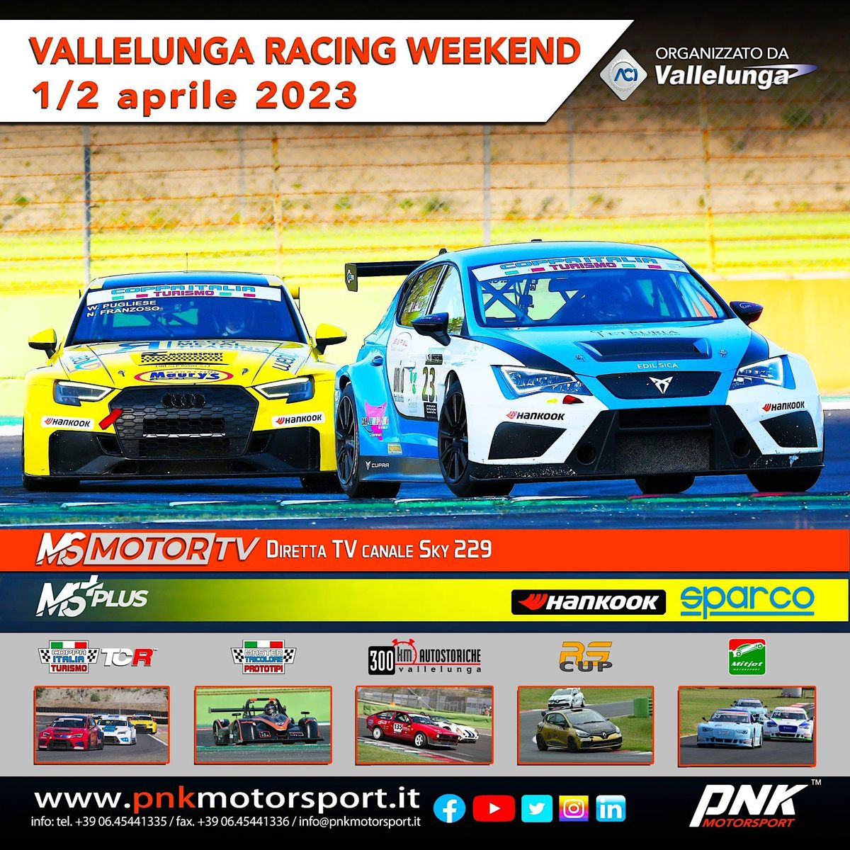 VALLELUNGA RACING WEEKEND: Sabato 1 - Domenica 2 Aprile, Vallelunga ...