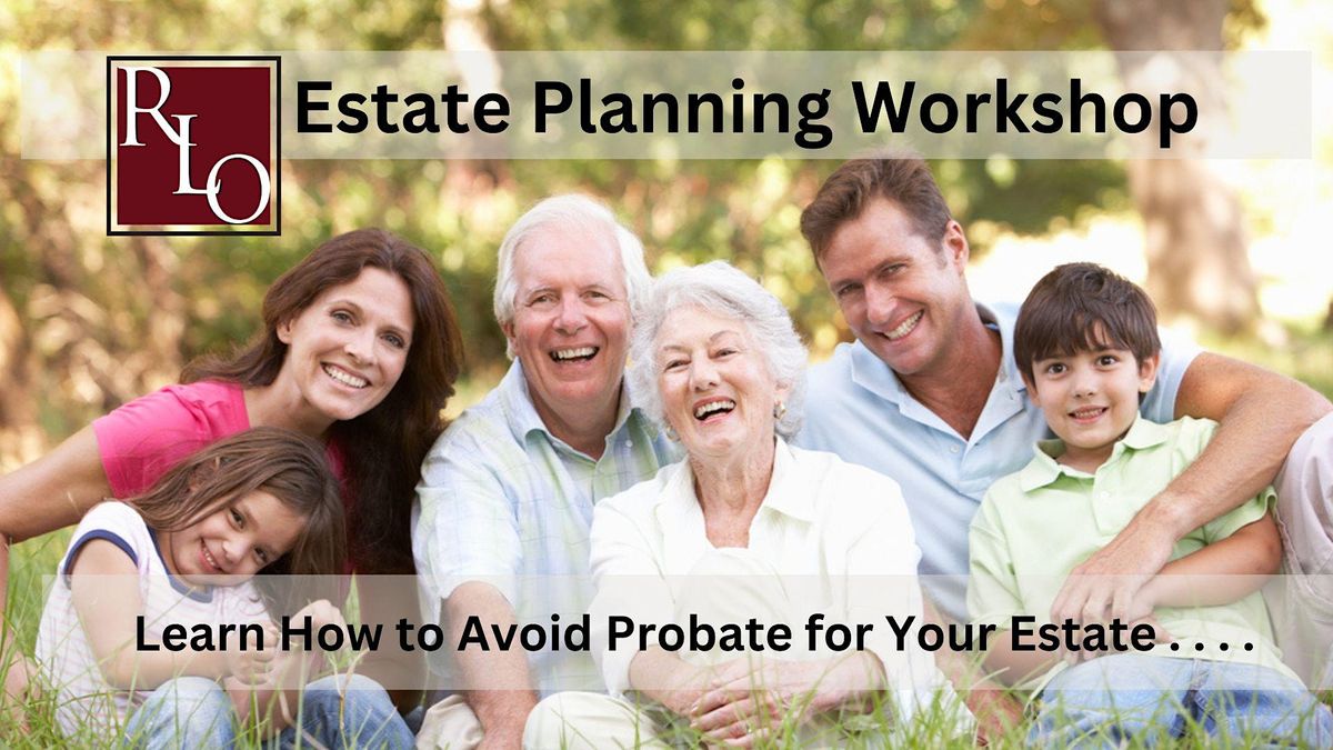 In Person Estate Planning Avoid Probate For Your Estate