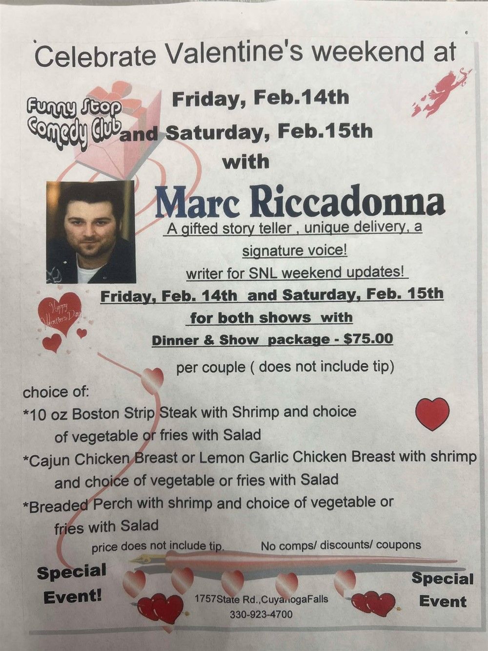 Mark Riccadonna, 13 August | Event in Batavia | AllEvents