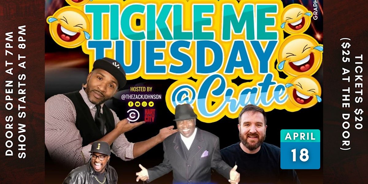 Tickle Me Tuesday Crate, Crate Restaurant & Wine Bar, Greer, April 18