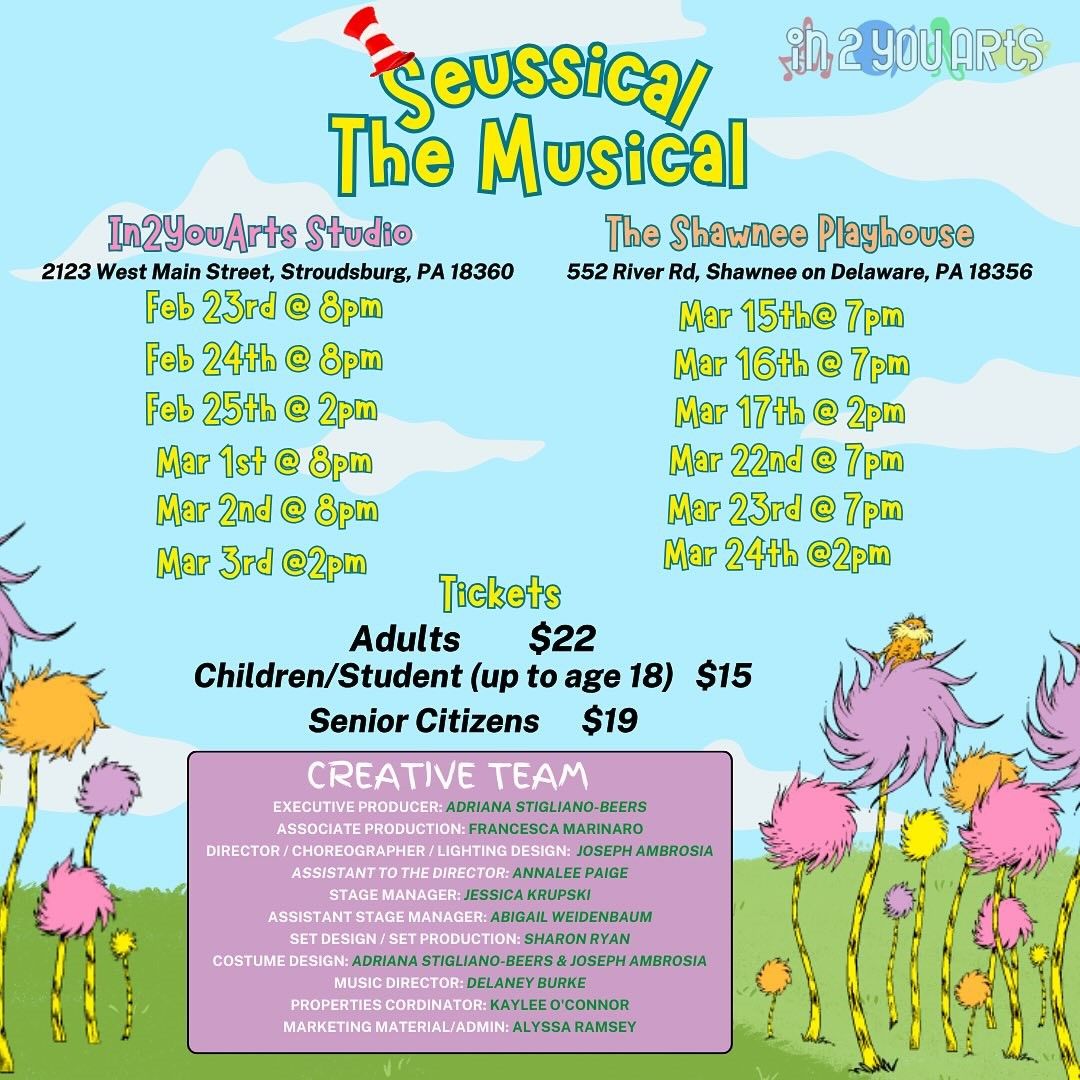 Seussical The Musical at RCU Theatre - Pablo Center at the Confluence, 26 June | Event in Eau Claire | AllEvents