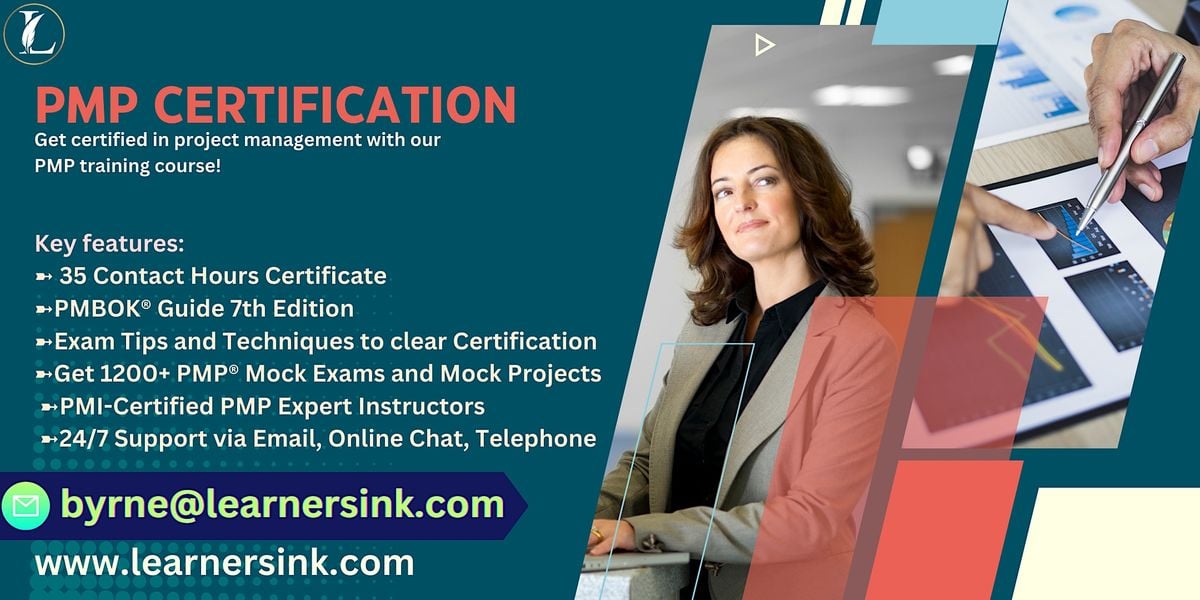 PMP Exam Preparation Training Course in your location, 25 July to 25 ...