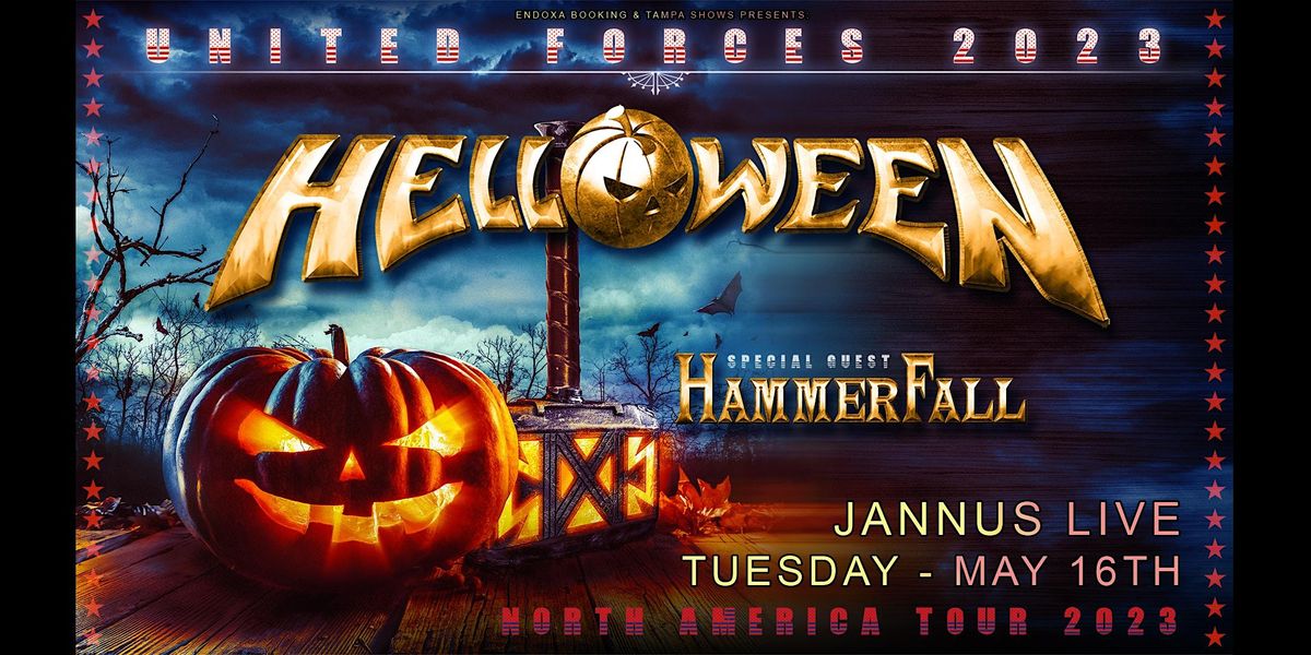 HELLOWEEN United Forces tour w/ Hammerfall in St. Petersburg, Jannus