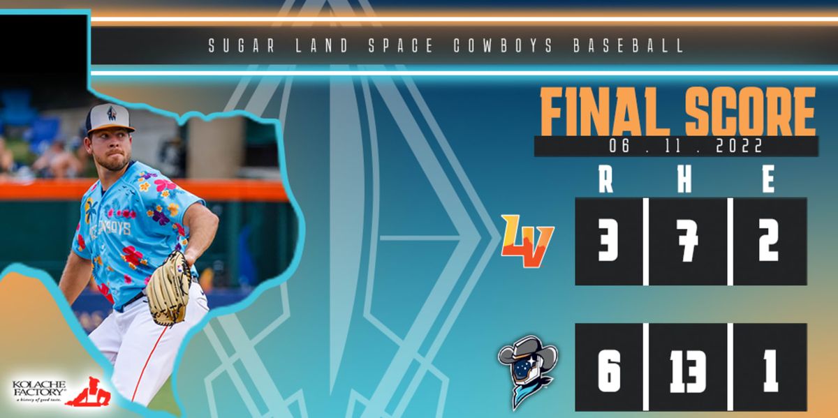 Sugar Land Space Cowboys vs. Las Vegas Aviators, 20 May | Event in Sugar Land | AllEvents