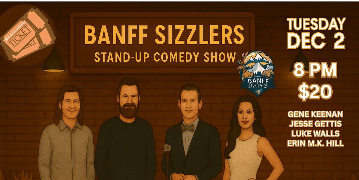 Buds, Suds, & Stand-Up Comedy Night at Banff Sizzlers, 2 December | Event in Banff | AllEvents