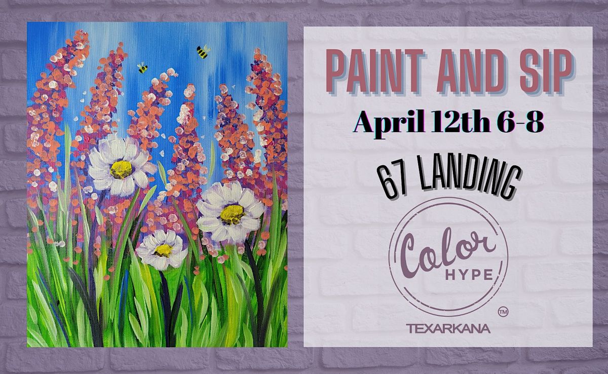 "Spring is in the Air" Paint and Sip at 67 Landing, 67 Landing