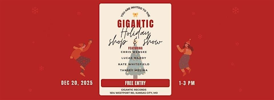 Gigantic Holiday Shop & Show, 20 December | Event in Kansas City | AllEvents