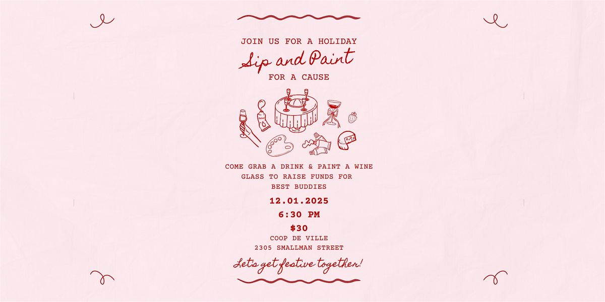 Holiday Sip & Paint, 1 December | Event in Pittsburgh | AllEvents
