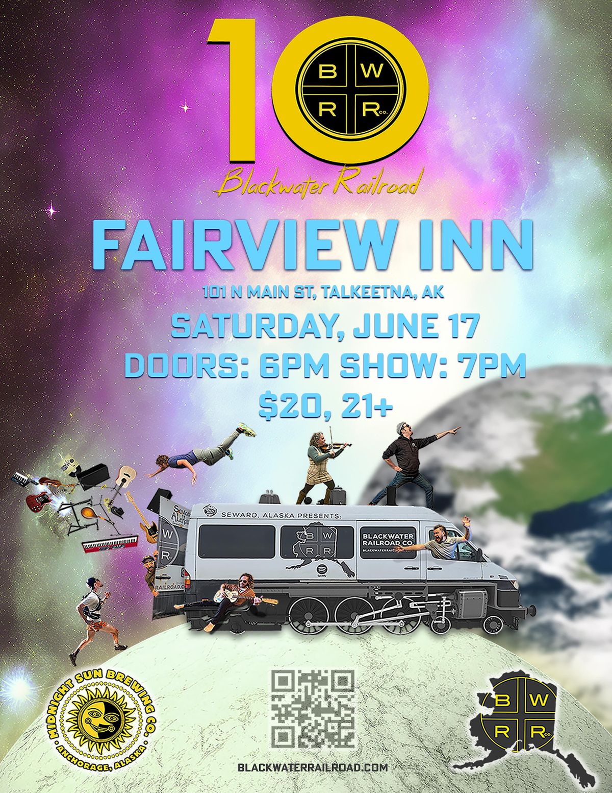 Blackwater Railroad LIVE OUTDOOR CONCERT at The Fairview Inn