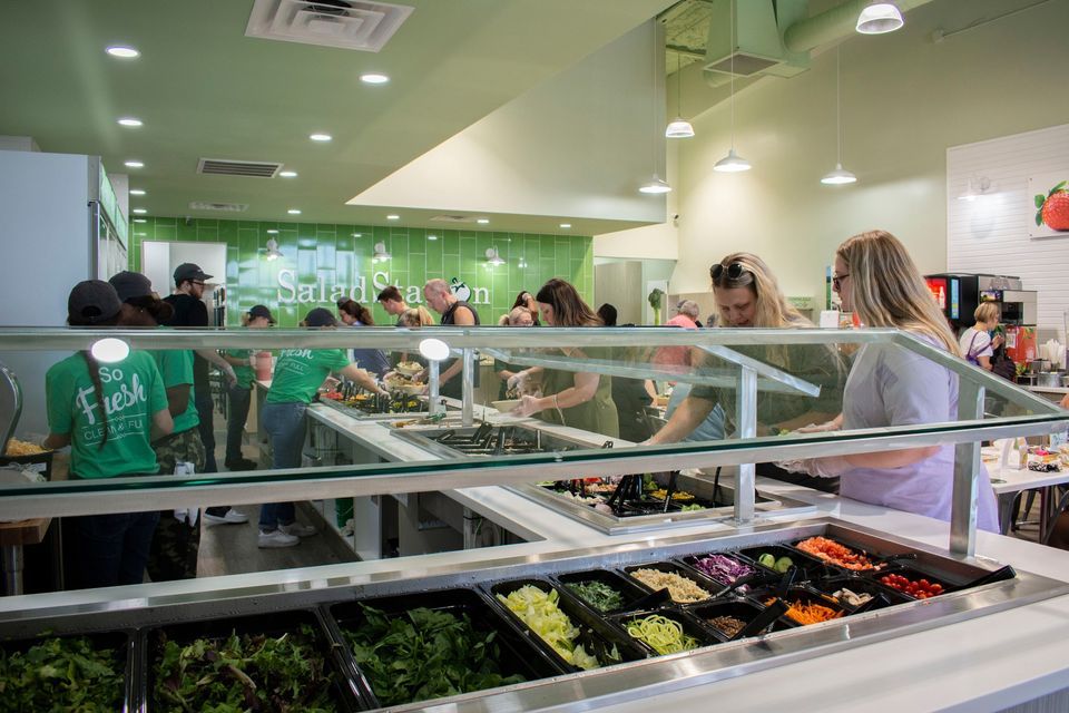 Salad Station Grand Opening Irving, TX, 7979 N MacArthur Blvd, Irving