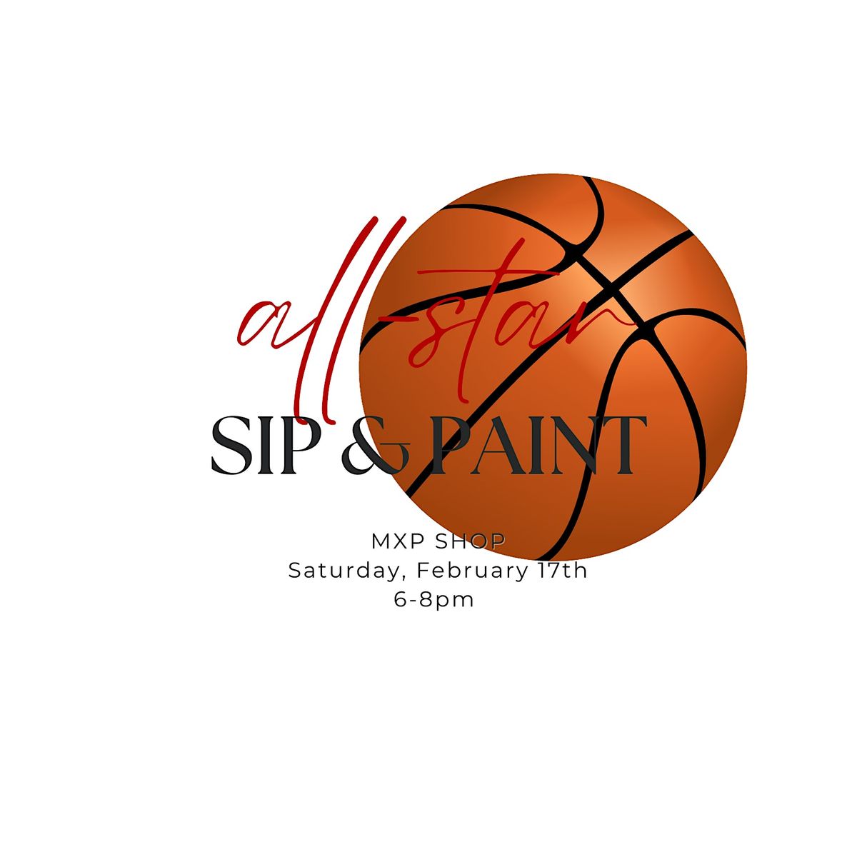 All Star Weekend Sip & Paint, MXP Shop (Ms. Franklin Candle Co. & Phiri