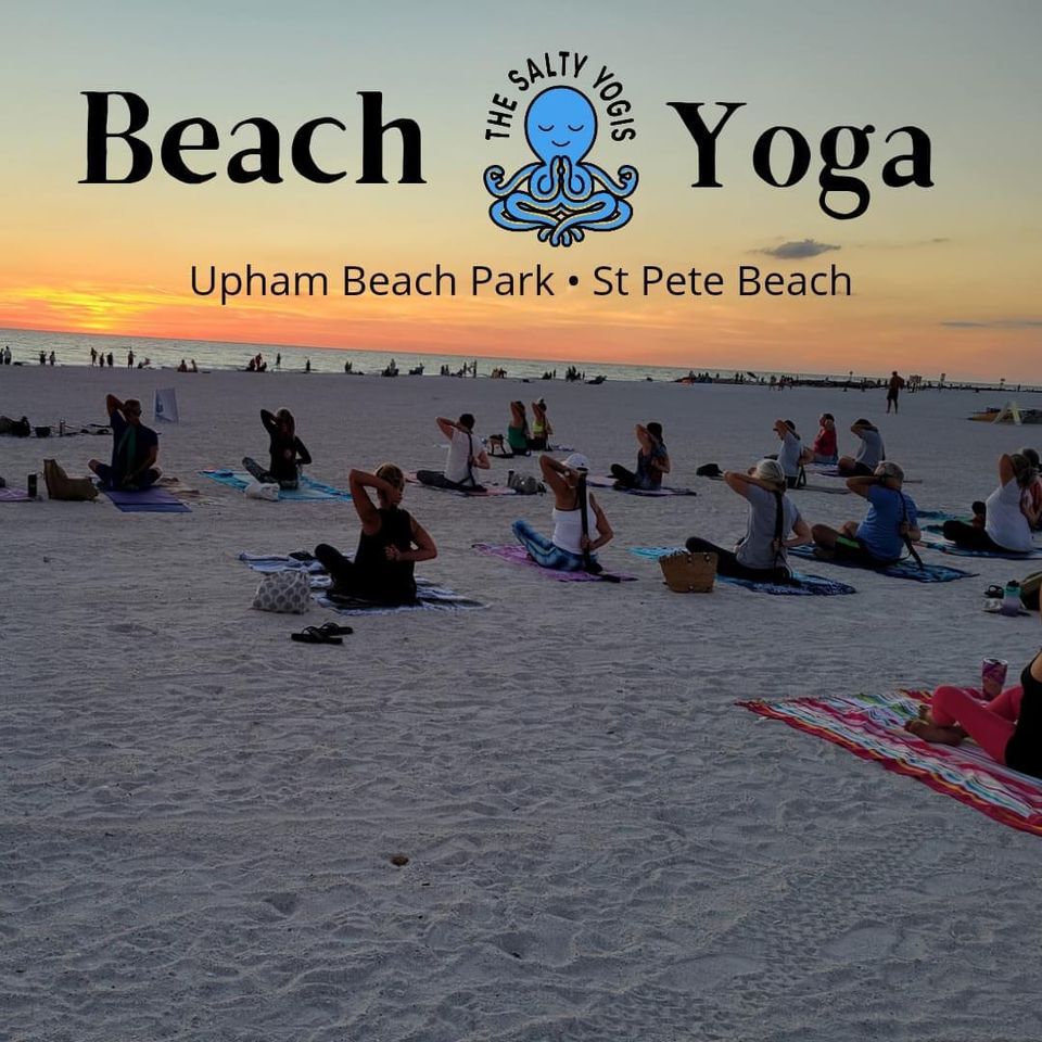 Beach Yoga Gentle Yin + Reiki = Yinki, Upham Beach Saint Pete Beach