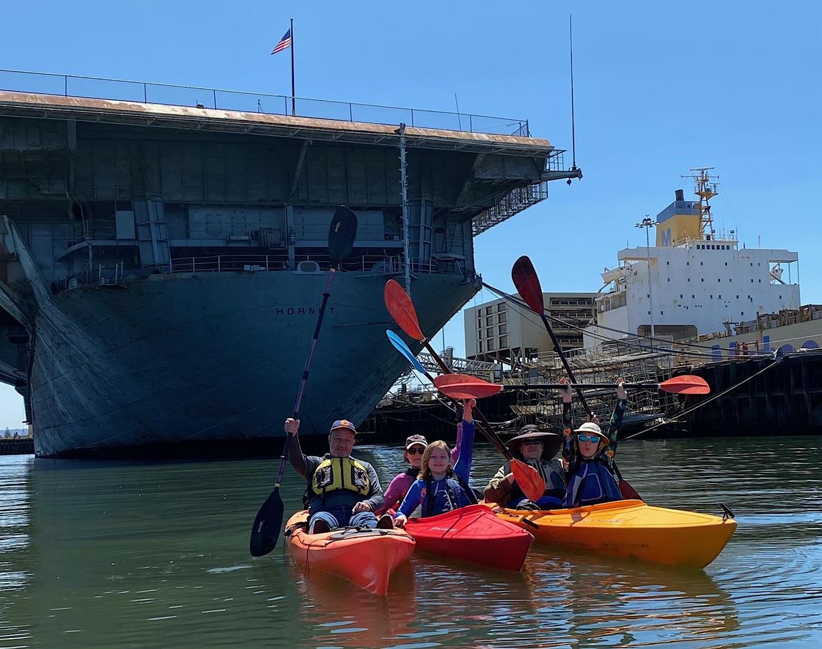 Sea Plane Lagoon Kayak Tour, Encinal Boat Ramp, Alameda, 7 September ...