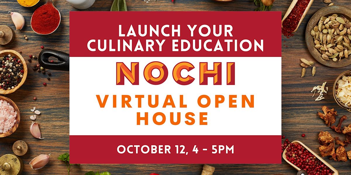 NOCHI Virtual Open House, 12 October | Online Event | AllEvents.in