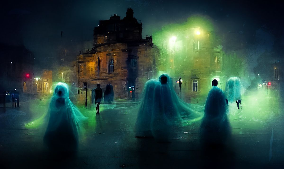 Ghosts of Liverpool Haunting Stories & Legends Outdoor Game, Lime