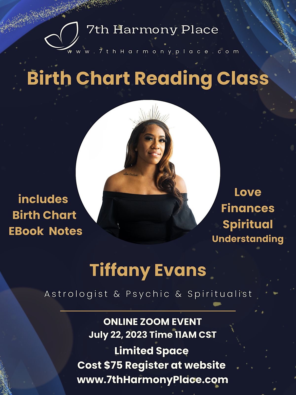 Birth Chart Reading Class, July 22 2023 | Online Event | AllEvents.in