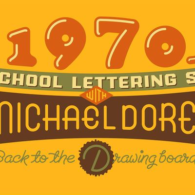 1970s Old School Lettering Skills with Michael Doret & Norman Hathaway ...