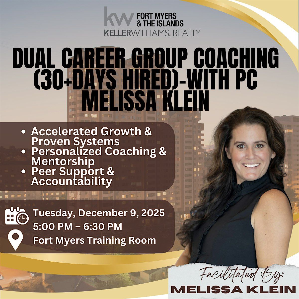 Dual Career group coaching (30+Days Hired)-with PC Melissa Klein | Event in Fort Myers | AllEvents
