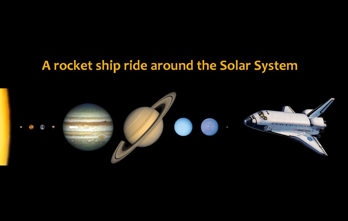 Rocket Ship Ride Around The Solar System - a talk for children aged 4 ...